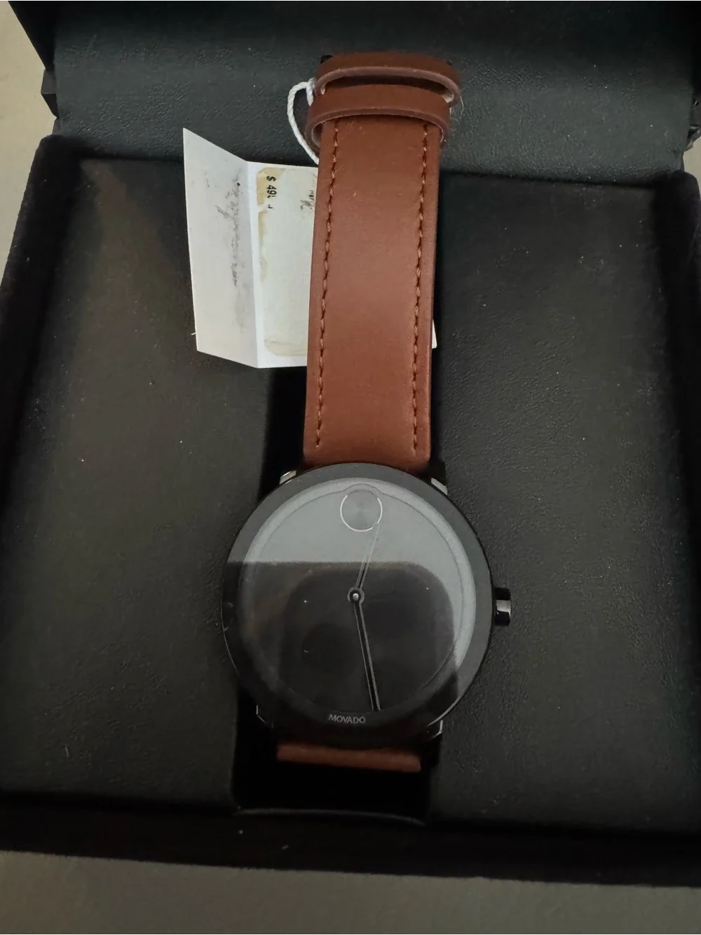 New Movado Men’s Bold Face Watch